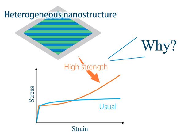 ヘテロナノ構造化による金属材料の高性能化とメカニズム解明